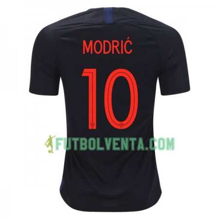 Camiseta de fútbol Croacia Modric 10 2ª equipación Mundial 2018 Camiseta de fútbol Croacia Modric 10 2ª equipación Mundial 2018